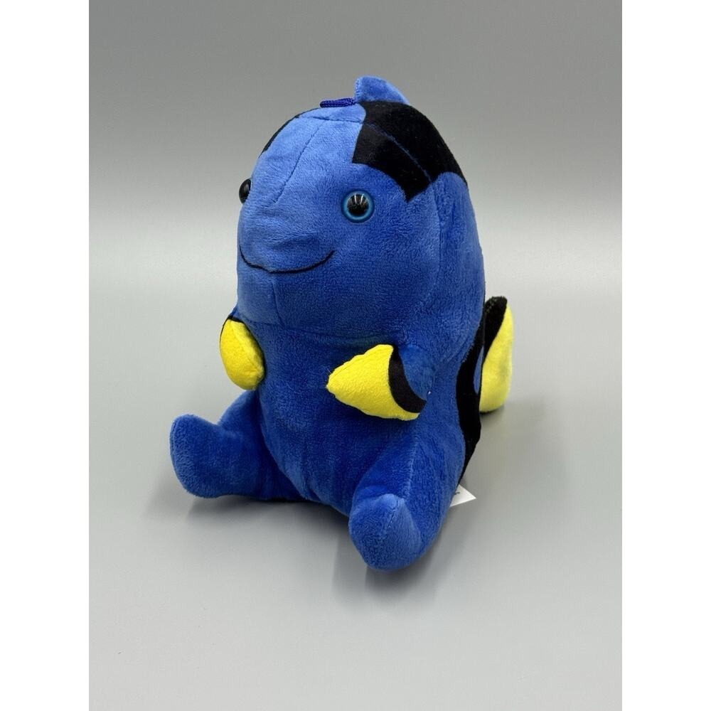 Belly Buddy Blue & Yellow Angel Fish Plush 8" Stuffed Animal HB Leisure Inc